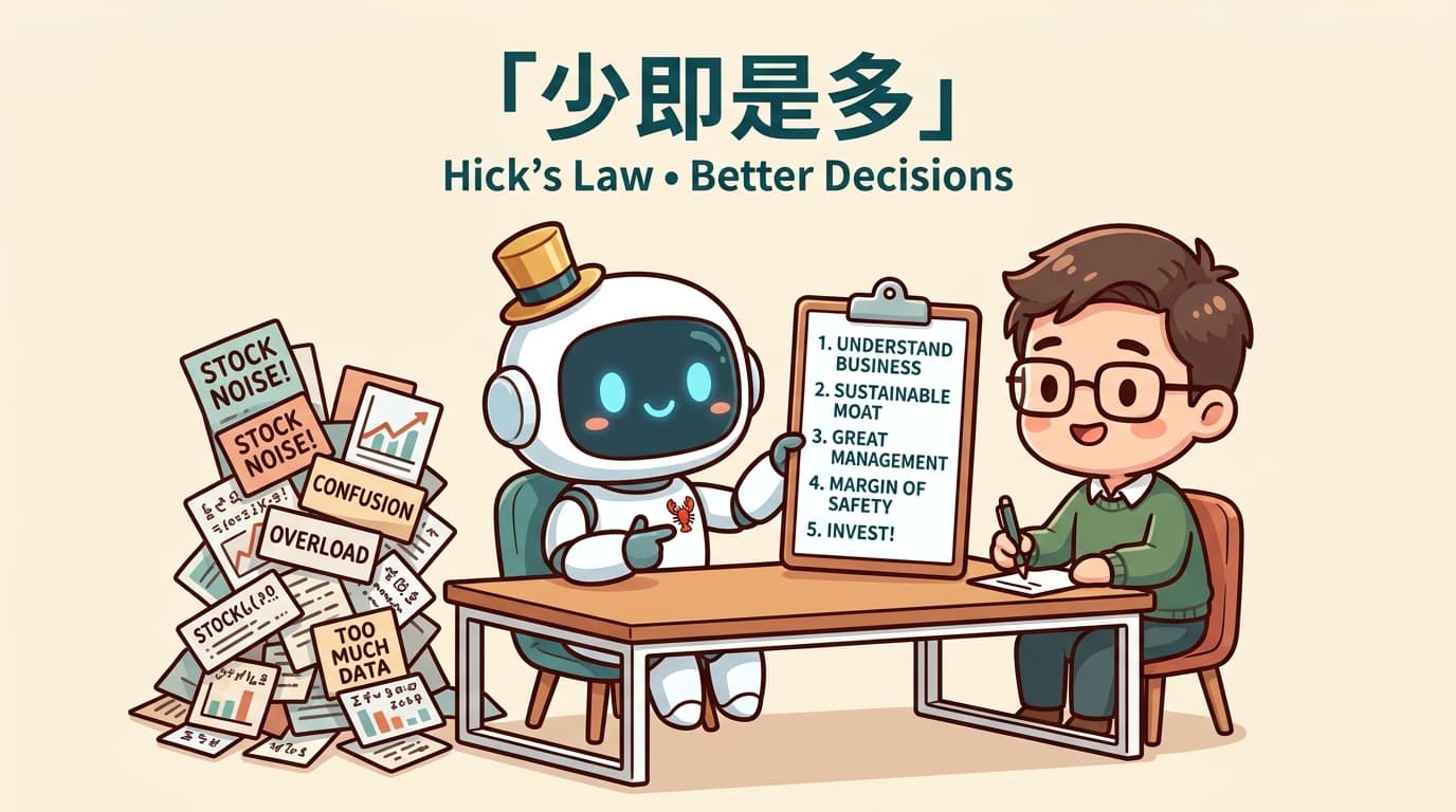 少即是多：Hick 定律與投資決策