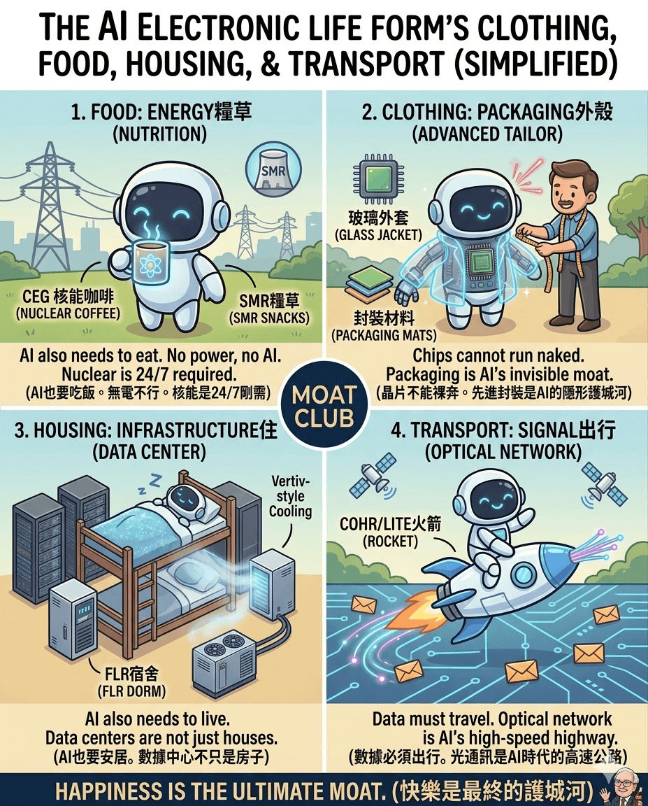 A.I. 的衣食住行找投資機遇